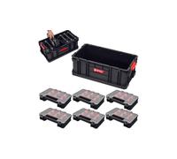 Cassetta degli attrezzi modulare aperta 26L TWO BOX Z251613PG013