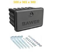 Cassetta degli attrezzi per bus, carri attrezzi Bawer 500x365x300 con supporti