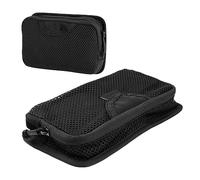 Cassetta degli attrezzi per esterni, piccola scatola per attrezzi, kit di biciclette in rete di nylon con gancio magico per casa, campeggio, viaggi, interni