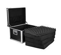 Cassetta degli Attrezzi per la casa Custodia Rigida in Alluminio, Valigetta degli Attrezzi Scatola di immagazzinaggio Portatile con Custodia da Trasporto con Serratura in Schiuma per Il Lavoro e la