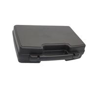 Cassetta degli attrezzi portatile in plastica Custodia rigida per trasporto Organizzatori antiurto per officine riparazione domestiche e scatole plastica resistenti per lo stoccaggio