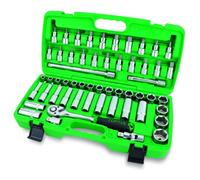 Cassetta degli attrezzi TOPTUL 1/2 pollice 55 teilig (SL, PH, 6-kant, TORX)