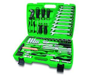 Cassetta degli attrezzi TOPTUL 1/4 pollici 1/2 pollici 80 teilig