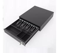 Cassetta dei contanti, Sistema POS for cassetto contanti con apertura a pressione manuale for impieghi gravosi, con 4 slot for banconote e 3 slot for monete