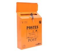 Cassetta della lettera di montaggio a parete con lettere in stile vintage di