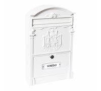 Cassetta della posta Arregui Bianco 26 X 9 X 42 CM Metallo Alluminio