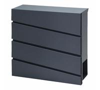 Cassetta delle lettere AW antracite 41 370x370x105mm