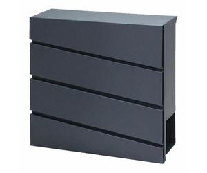 Cassetta delle lettere AW antracite 41 370x370x105mm