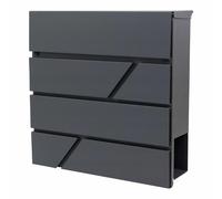 Cassetta delle lettere AW antracite 45 370x370x105mm