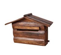 Cassetta delle Lettere Cassetta Postale A Parete Vintage In Legno Per L'arredamento Del Portico Esterno Della Casa Cassette Postali Condominiali