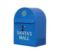 Cassetta delle Lettere Cassetta Postale In Alluminio Per Esterni Vintage Retrò Per La Decorazione Domestica Cassette Postali Condominiali(Blue2)