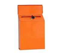 Cassetta delle Lettere Cassetta Postale In Metallo Con Chiusura A Muro Per La Raccolta Dei Commenti. Per I Pagamenti Cassette Postali Condominiali(Oranje)