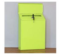 Cassetta delle Lettere Cassetta Postale In Metallo Con Chiusura A Muro Per La Raccolta Dei Commenti. Per I Pagamenti Cassette Postali Condominiali(Grün)