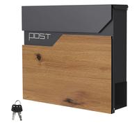 Cassetta delle lettere con / senza piedistallo acciaio inox diversi modelli