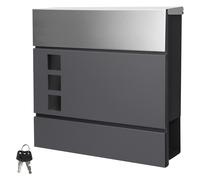 Cassetta delle lettere con / senza piedistallo acciaio inox diversi modelli