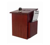 Cassetta delle lettere con serratura in legno, suggerimento di sicurezza, raccolta fondi, cassetta delle lettere di sicurezza, per casa, ufficio, chiesa, per pareti esterne e matrimoni