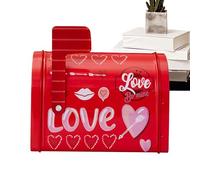 Cassetta delle lettere di San , in latta, decorativa, per San , vintage, per lettere, cassetta delle lettere, idea regalo romantica, perfetta per la casa o per l'esposizione
