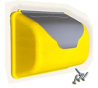 Cassetta delle lettere per bambini a torre di gioco, in plastica, resistente alle intemperie, accessorio per casetta dei giochi, per esterni, per bambini, torre di gioco, giardino, viti incluse, 25 x