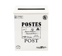 Cassetta delle lettere per esterni, stile vintage, da appendere alla parete, per suggerimenti, decorazione per la casa, oggetti di scena per le riprese, decorazione da parete, cassetta della posta (A,