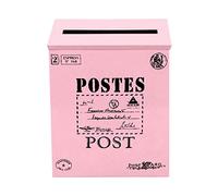 Cassetta delle lettere per esterni, stile vintage, da appendere alla parete, per suggerimenti, decorazione per la casa, oggetti di scena per le riprese, decorazione da parete, cassetta della posta (G,