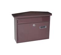 Cassetta delle lettere Poste Buste Forniture Postali In Acciaio Zincato Scatole Di Raccolta Della Muro Cassette Postali