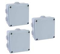Cassetta derivazione Gewiss 3 Pezzi GW44004 100x100x50 IP55 con passacavi