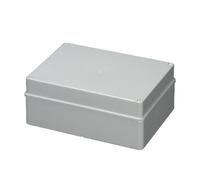 Cassetta Derivazione Stagna 300×220×120 mm IP56 Pareti Lisce ABS Grigia Elet