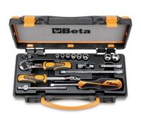 CASSETTA DI 17 CHIAVI A BUSSOLA IN POLLICE 1/4 BETA 900AS/C10