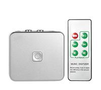 Cassetta di Acquisizione Audio, Convertitore Registratore CD MP3, Digitalizzatore Musicale Compatto con Partizione Automatica dei Brani, Conversione MP3, Riproduzione e Controllo