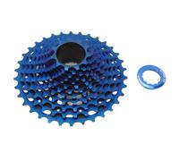 Cassetta di biciclette a 12 velocità 34T Design vuoto senza resistenza ad alta resistenza Flyeling rotazione liscia facile Installazione Bike Sostituzione dell'accessorio per bici (Blu)