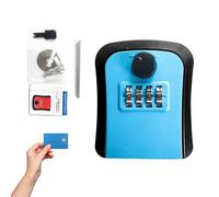 Cassetta Di Blocco Delle Chiavi Esterne-PP Monte A Parete Pesante, Codice Di Sicurezza A 4 Cifre Chiave Sicuro, Deposito Resistente Alle Intemperie | Protezione Antifurto Accesso Comodo Per La Sicurez