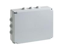 Cassetta di derivazione IP55 grigia 380x300x120 viti metalliche IP55 07 VM Bocch