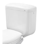 CASSETTA DI SCARICO MONOBLOCCO PVC DOPPIO PULSANTE Bianca - 9lt