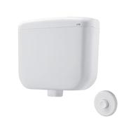 Cassetta di scarico pneumatica - concept per disabili bianca - 9lt