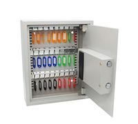 Cassetta di Sicurezza a Chiave Key Cabinet Lock Box 27 Key Cabinet Steel Security Lock Box Serratura a Combinazione Chiusura a Chiave Organizer Key Management Key Storage Lock Box Adatto for Ufficio