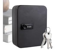 Cassetta Di Sicurezza A Chiave Per Esterni Contenitore Sicuro Impermeabile | Con Codice E 28 Ganci Cassetta Di Sicurezza Per Porta Esterno Garage Casa Hotel Ufficio Casa