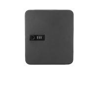 Cassetta di Sicurezza, Armadietto Di Stoccaggio Car Home Security Serratura A Chiave Cassetta Sicurezza A Combinazione For Ufficio Password Montaggio A Parete Codice Resettabile Metallo(36-bit black)