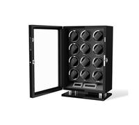 Cassetta di Sicurezza, Avvolgitore Automatico For Orologi Con Sblocco E Impronte Digitali Slot 3/4/6/8/12 Touchscreen Telecomando Cassaforte For Motore(12 winders)