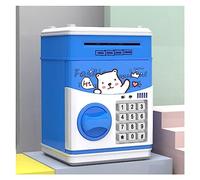 Cassetta di Sicurezza, Cartoon Electric ATM Password Piggy Bank Safe Box Risparmia monete Denaro contante Giocattoli for bambini Bambini che risparmiano Mini bancomat Regali for(Bear)