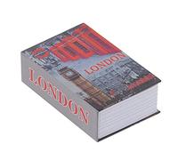 Cassetta di Sicurezza, Cassaforte a Forma di Libro Simulazione, con Serratura Codice Cassa Innovativa Portatile Libro Cassaforte Segreta Nascosta Adatto per Ufficio a Casa, Serratura Codice, Cassa,