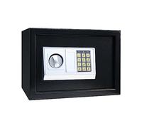 Cassetta di Sicurezza, Cassetta di sicurezza digitale Mini casseforti in acciaio Salvadanaio Piccola password domestica Chiave Conserva documenti gioielli in contanti(Black-medium)