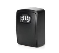 Cassetta di sicurezza, Cassetta di sicurezza for chiavi da esterno, impermeabile, intelligente, con codice, app Tuya, sblocco a parete, antifurto, organizer for