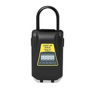 Cassetta di Sicurezza, Cassetta di sicurezza, mini cassaforte portatile con combinazione, password blocco, gioielli, contanti, carte, telefono, piccole scatole stoccaggio cavo metallico fisso(5424D)