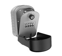 Cassetta di sicurezza con chiave a combinazione a 4 cifre, cassetta di sicurezza for borsa a chiave a parete Scatola resistente alle intemperie for la casa all'aperto