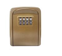 Cassetta di sicurezza con serratura, Mini scatola portachiavi in tinta unita, serratura antifurto da parete for esterni in metallo Cat Eye con serratura for password for la sicurezza interna domesti
