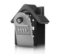 Cassetta di sicurezza Flexzion Key Lock - Cassetta di sicurezza a forma di casa da parete per chiavi - Cassetta di sicurezza con combinazione a 4