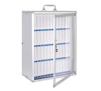 Cassetta di sicurezza for telefono, supporto for cellulare in lega di alluminio, con scomparti profondi e maniglia, organizer portatile for telefono, lucchetto for telefono da parete, cassaforte for t