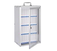 Cassetta di sicurezza for telefono, supporto for cellulare in lega di alluminio, con scomparti profondi e maniglia, organizer portatile for telefono, lucchetto for telefono da parete, cassaforte for t