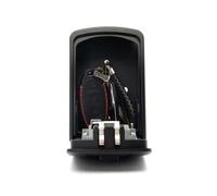 Cassetta di sicurezza, Grande cassetta di sicurezza con combinazione for chiavi, cassaforte for da esterno montata a parete, portatile for interno ed