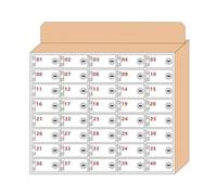 Cassetta di sicurezza in legno da parete, mobile, sicura per aule e uffici, ideale per la sicurezza dei dispositivi e per migliorare la sicurezza sul posto di lavoro